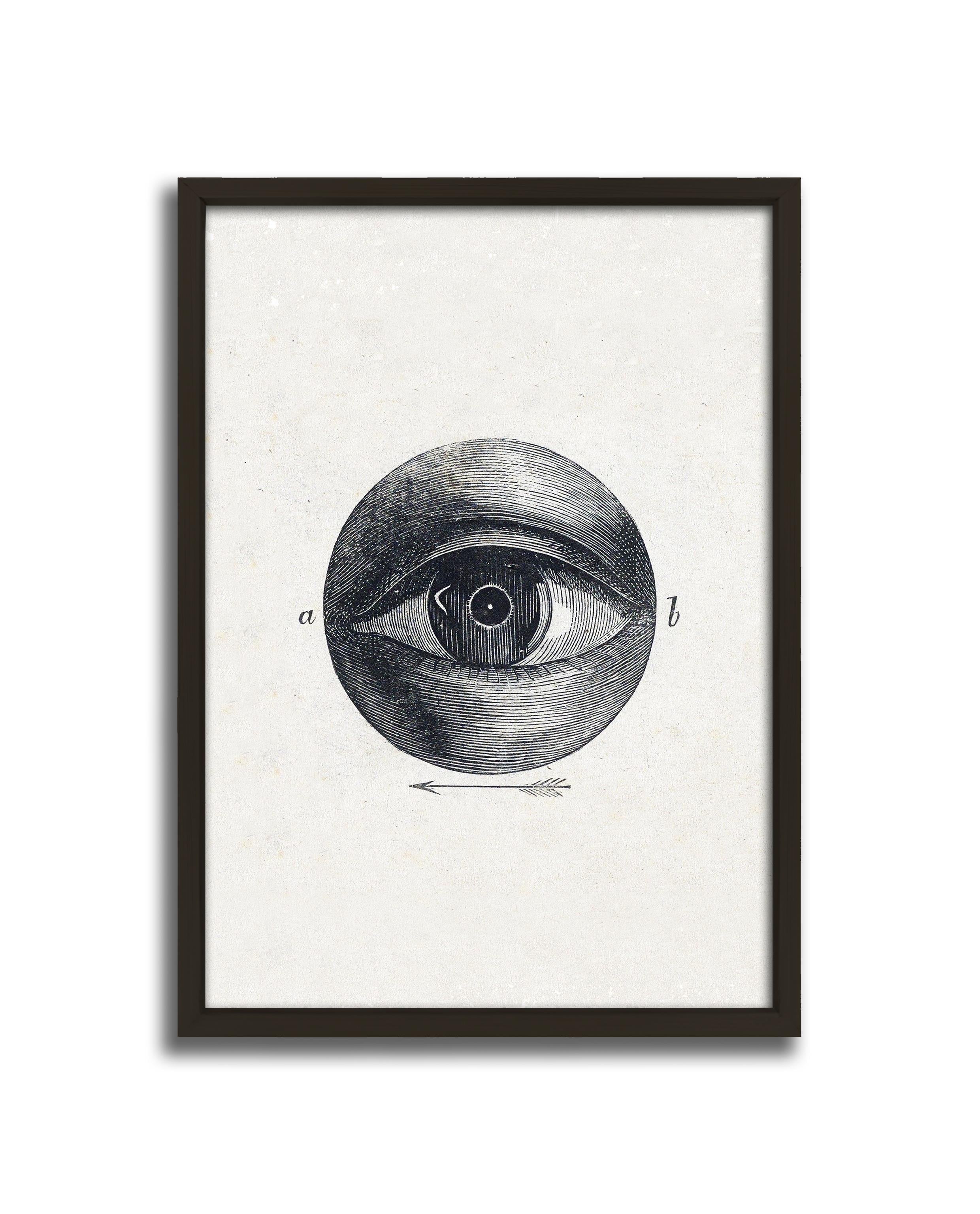 The Eye Çerçeveli Tablo