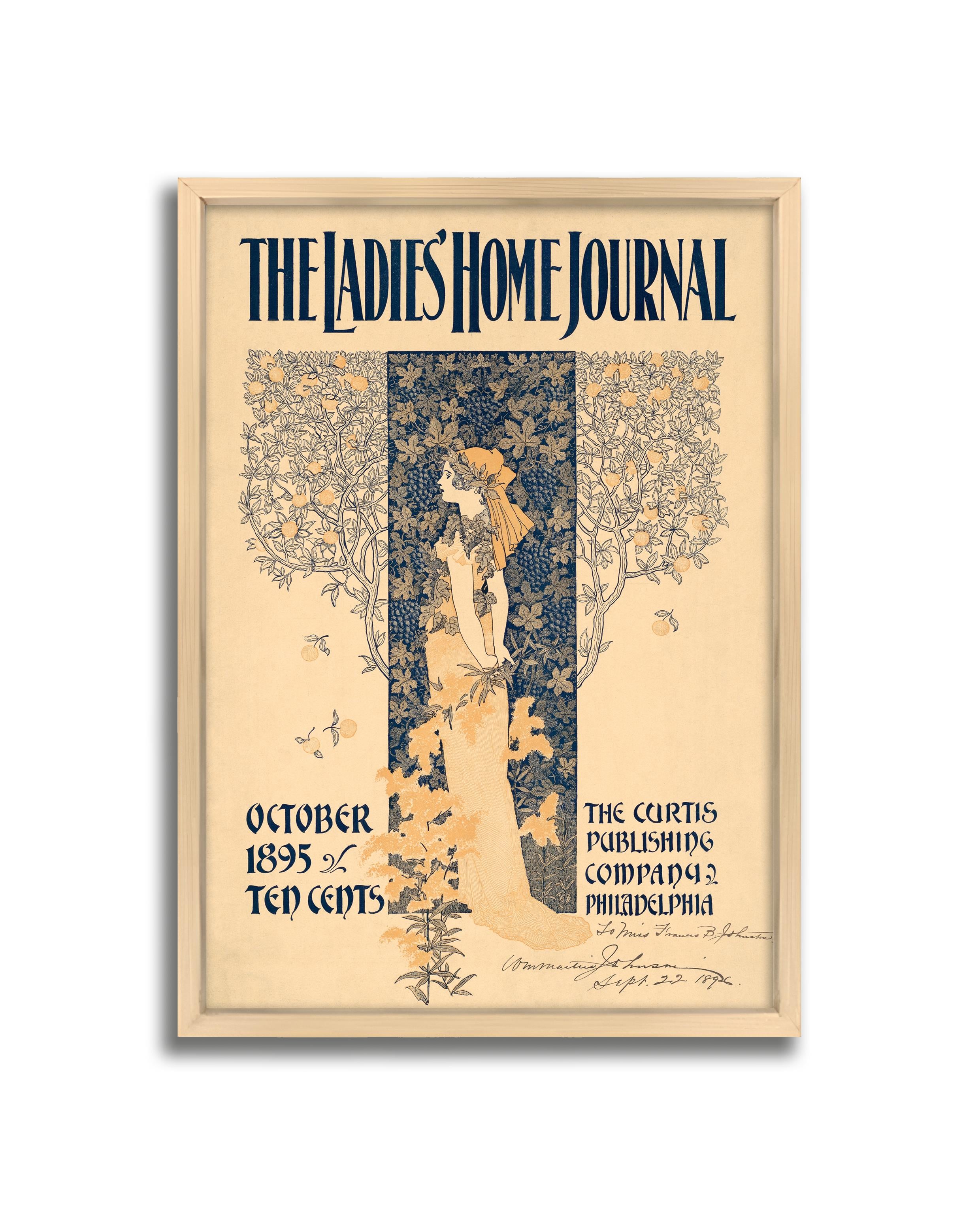 The Ladies' Home Journal Çerçeveli Tablo