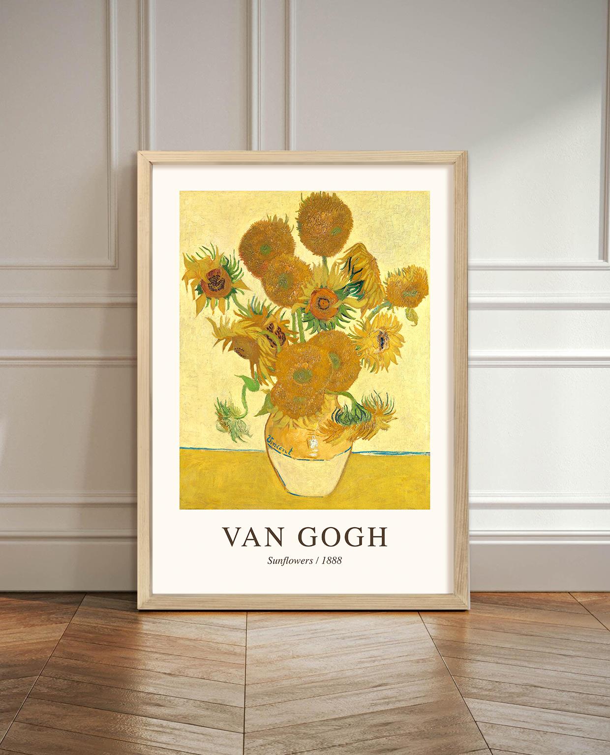 Van Gogh Çerçeveli Poster
