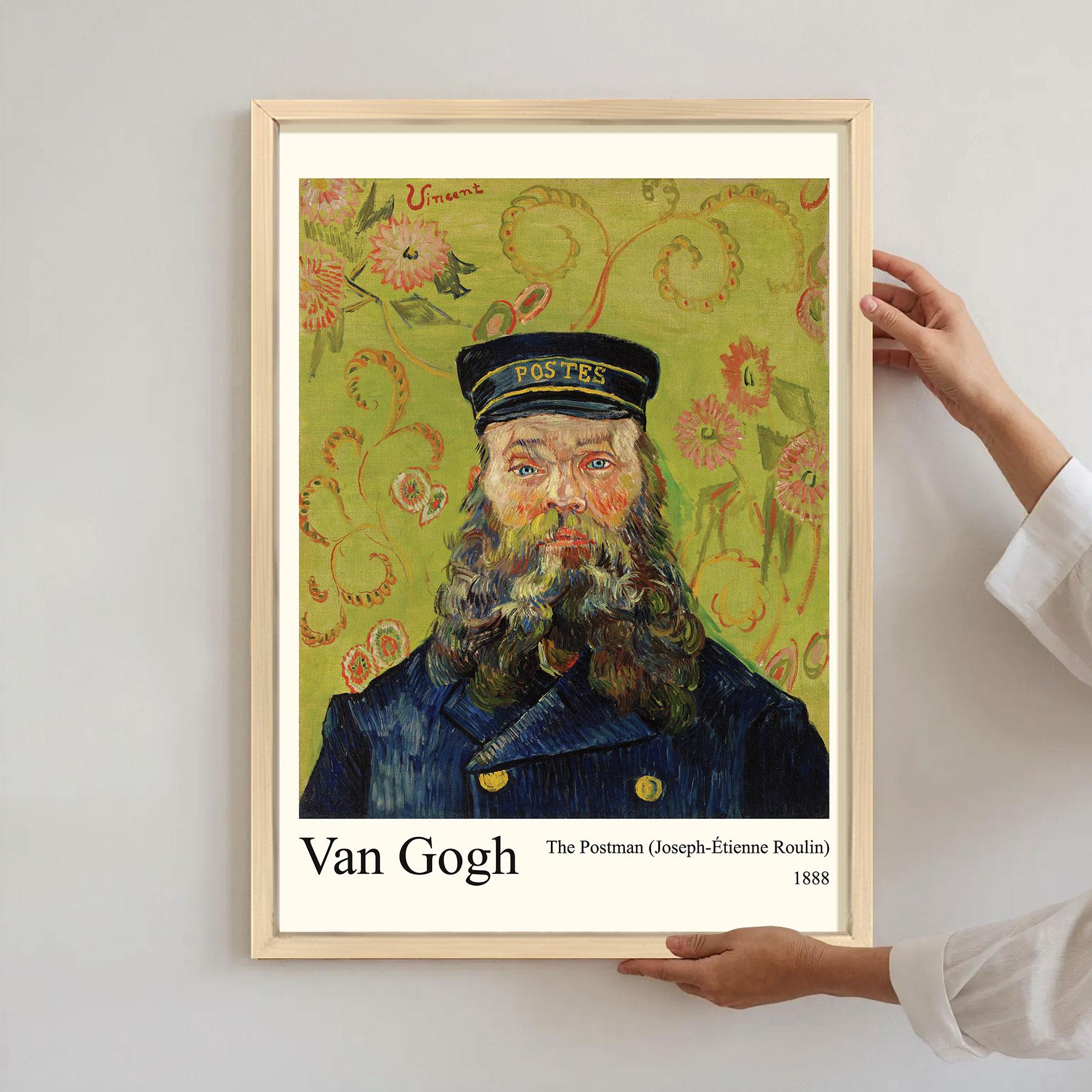 Van Gogh - The Postman Çerçeveli Tablo