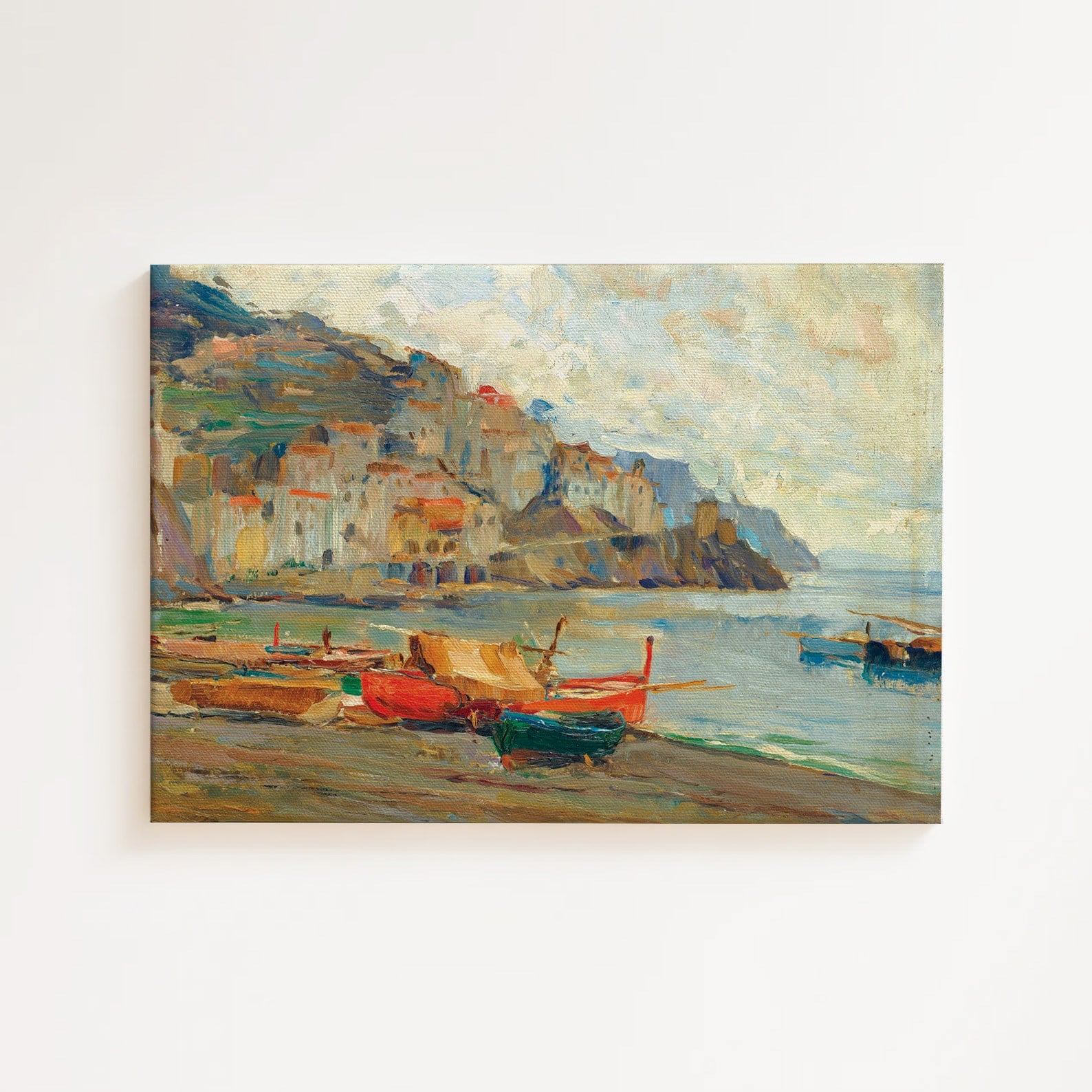 Westchiloff - Kayalık Sahil Kanvas Tablo