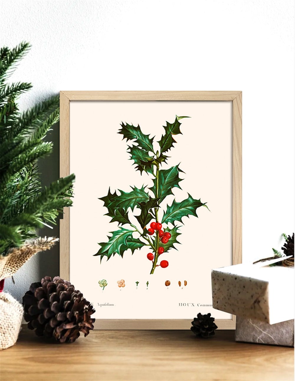 Yeni Yıl Serisi Çerçeveli Poster 004
