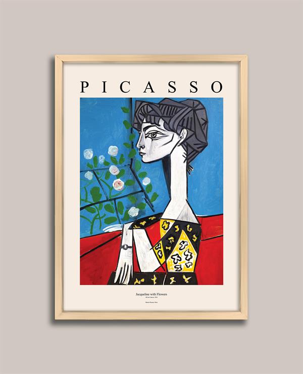 Picasso 飾り picasso-jacqueline-with-