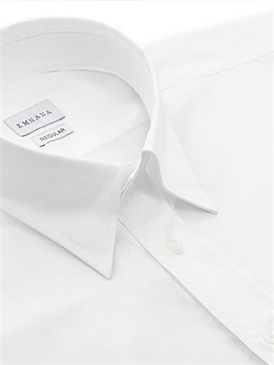 Beyaz Regular Fit Gömlek