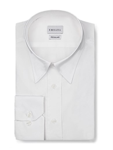 Beyaz Regular Fit Gömlek