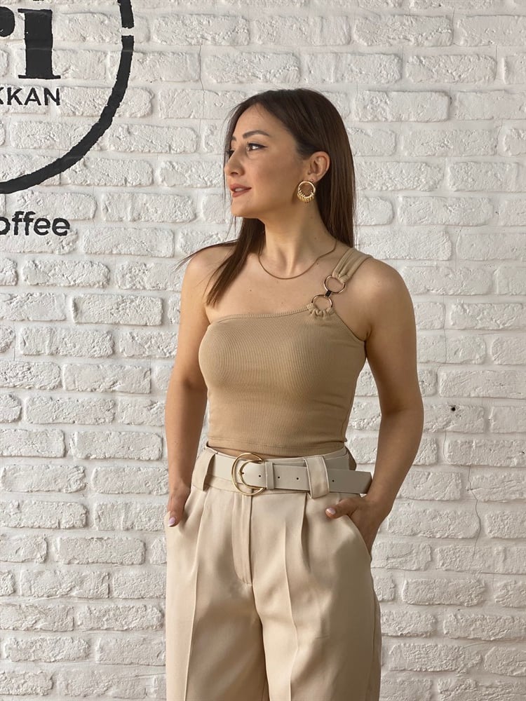 Tek Omuz Crop