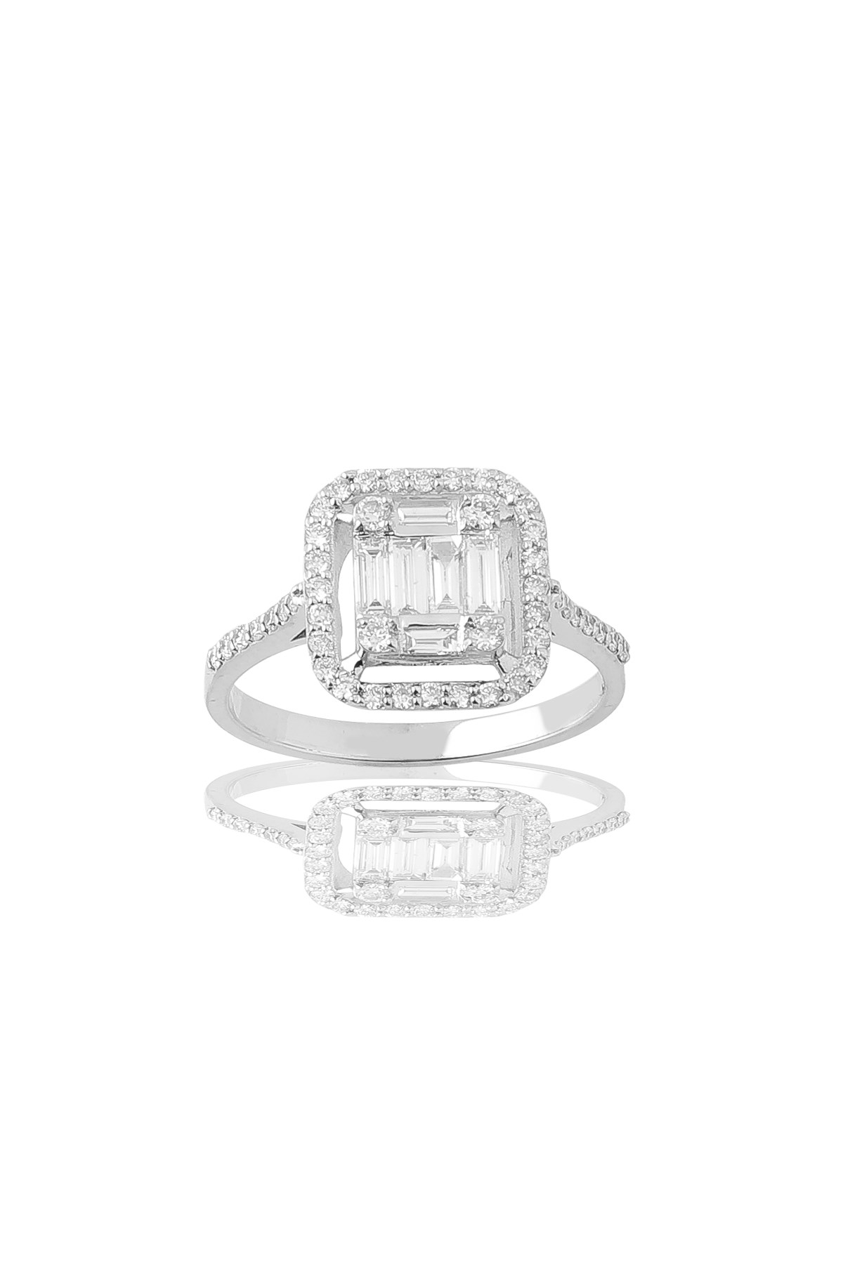 0.36 / 0.39 CT F VS BAGET PIRLANTA YÜZÜK