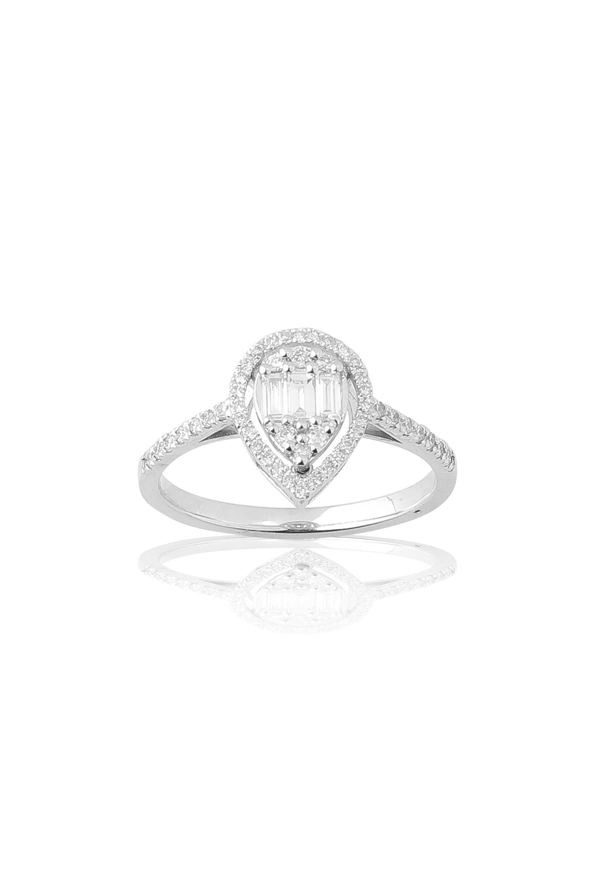 0.36 CT F VS BAGET PIRLANTA YÜZÜK