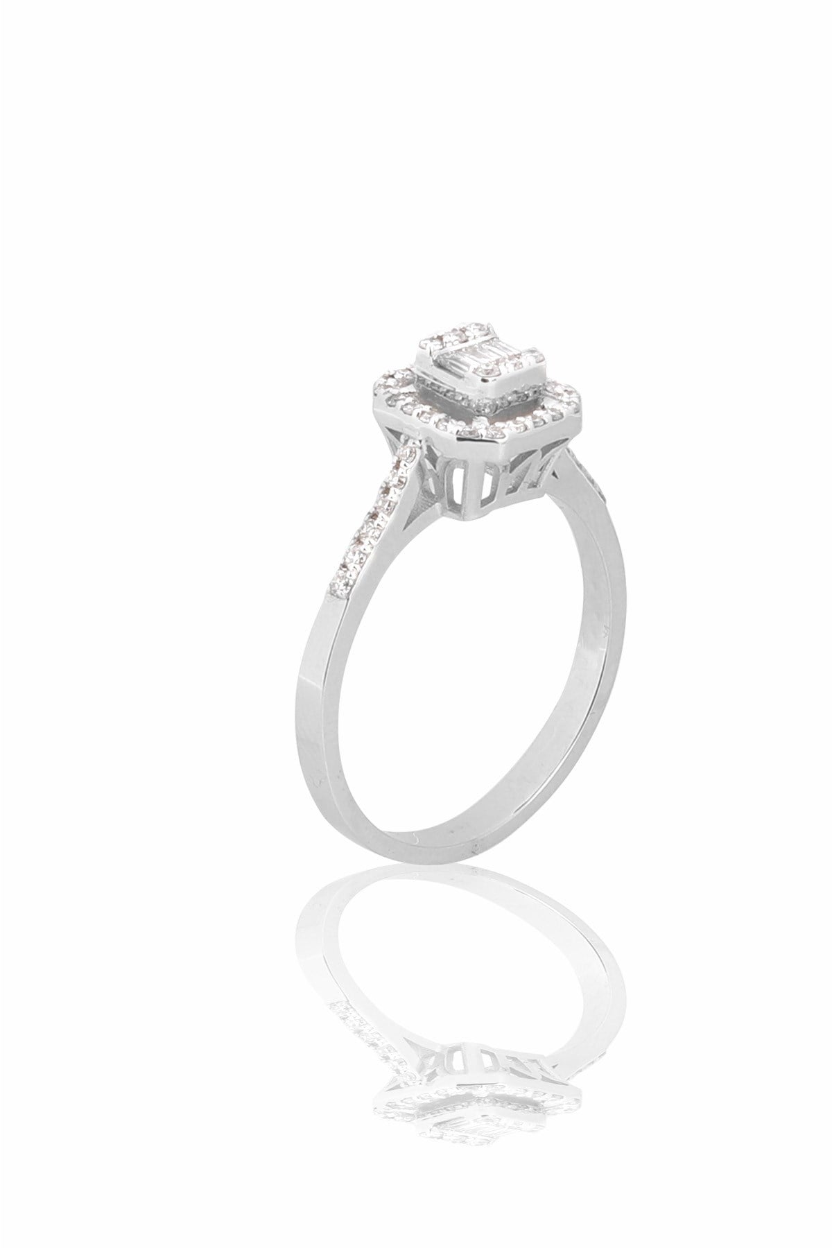 0.47 CT F VS BAGET PIRLANTA YÜZÜK