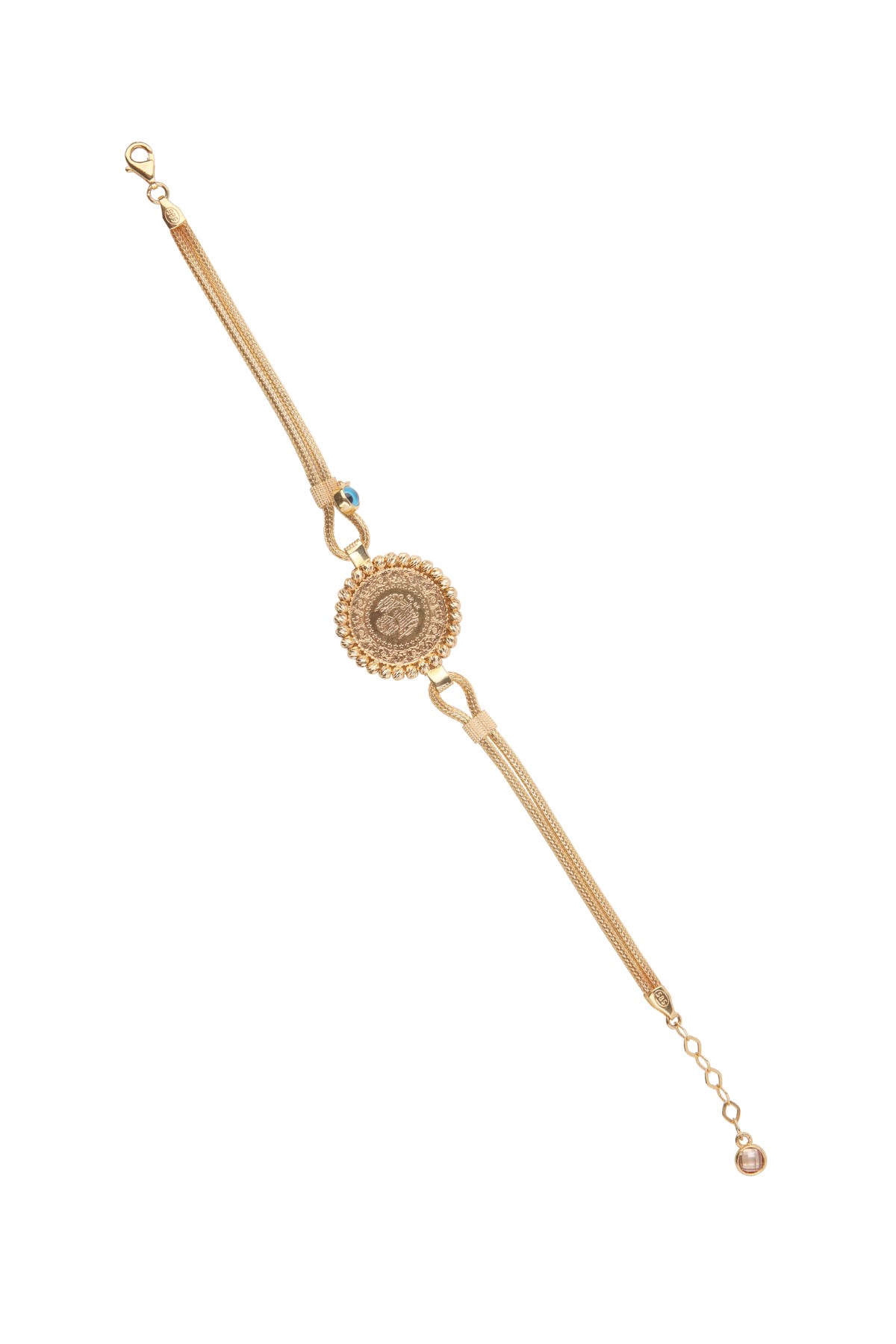 BONCUKLU MODERN TASARIM ALTIN BİLEKLİK