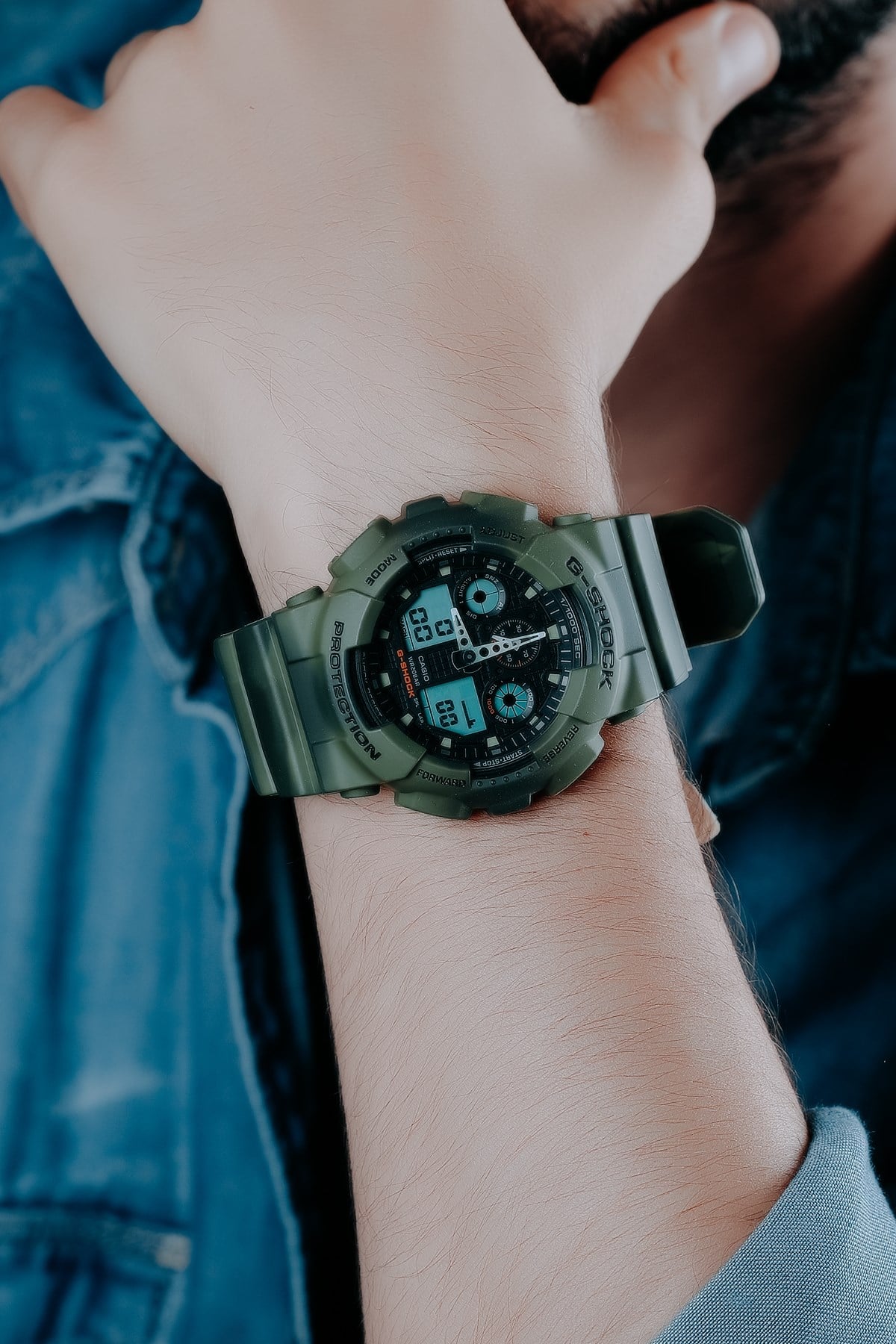 Casio G-SHOCK GA-100MM-3ADR Erkek Kol Saati