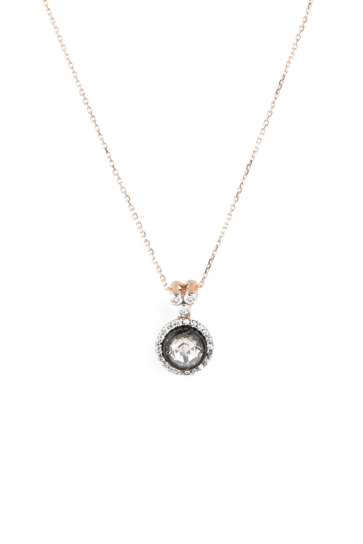 ELMAS MONTÜRLÜ SWAROVSKİ TAŞLI SARI ALTIN SET
