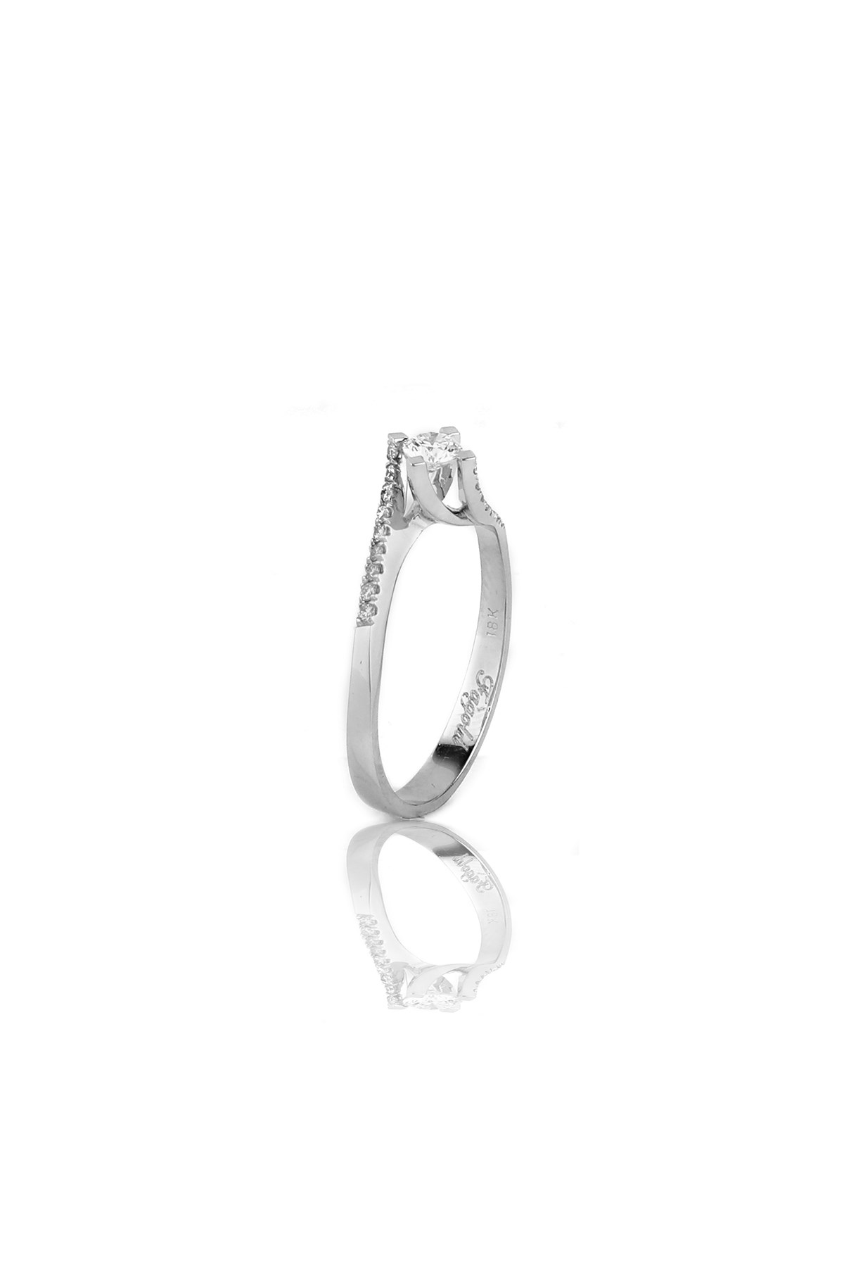 0.28 CT G SI TEKTAŞ YÜZÜK