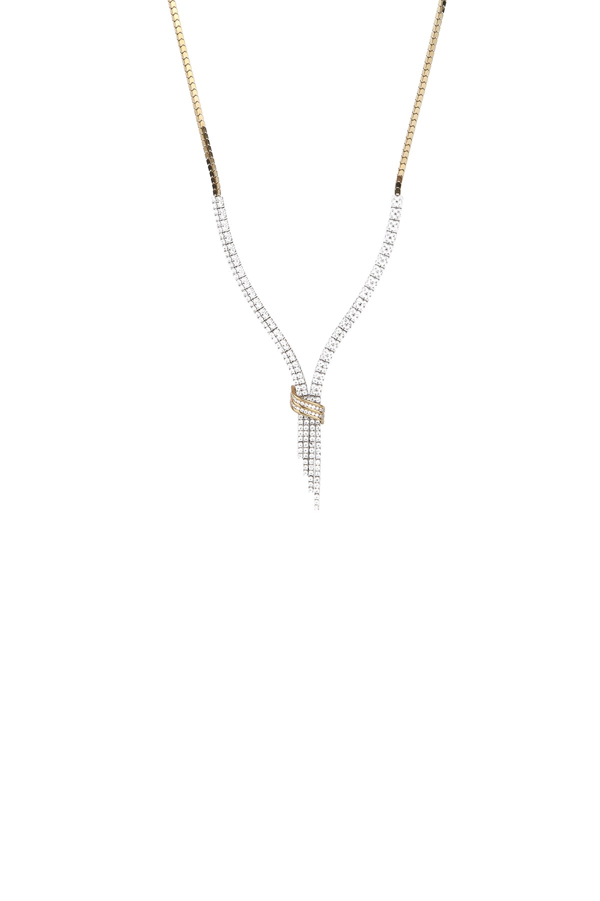 MODERN TASARIM BEYAZ-SARI ALTIN SET