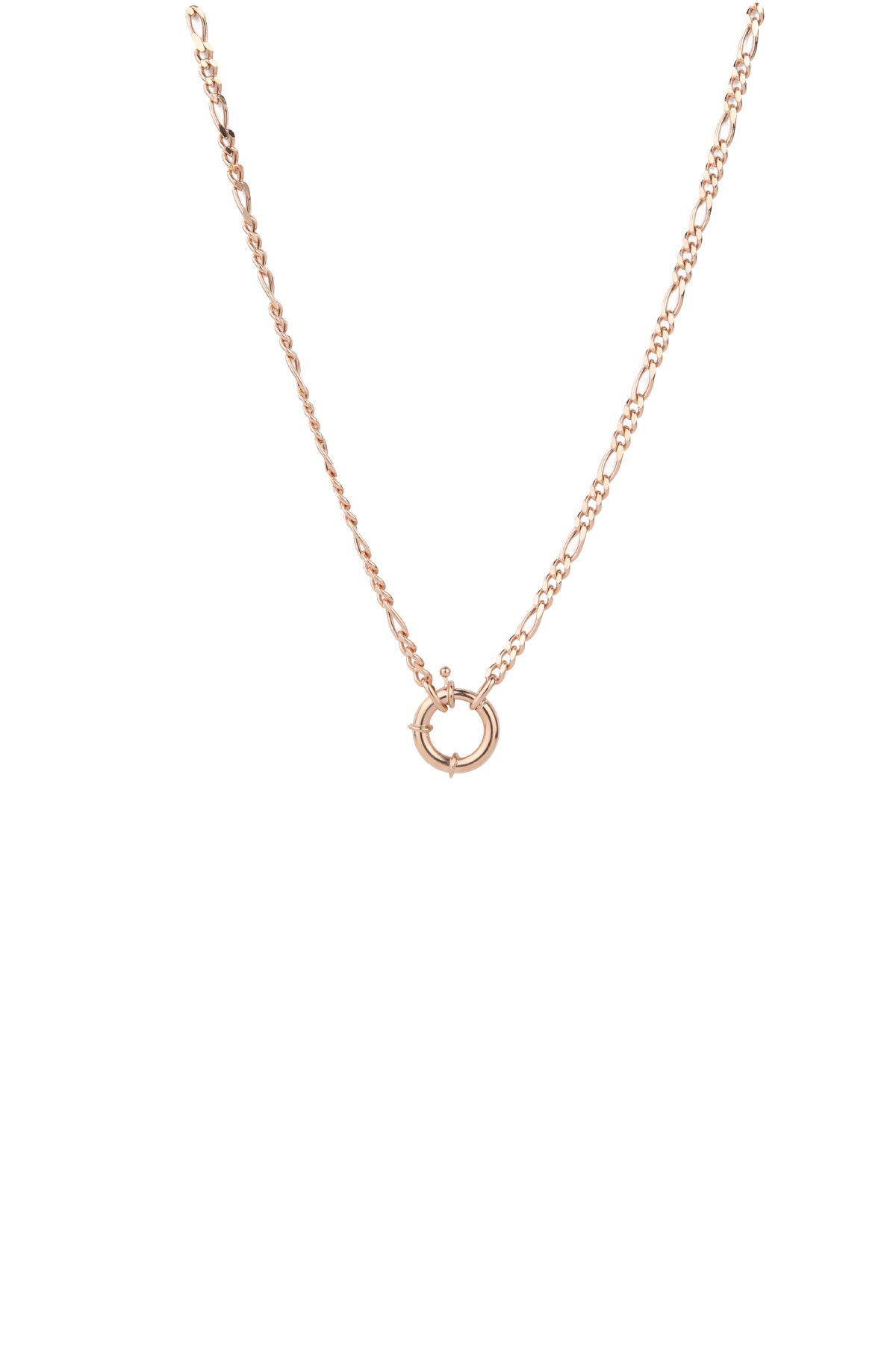 MODERN TASARIM ROSE ALTIN ZİNCİR KOLYE