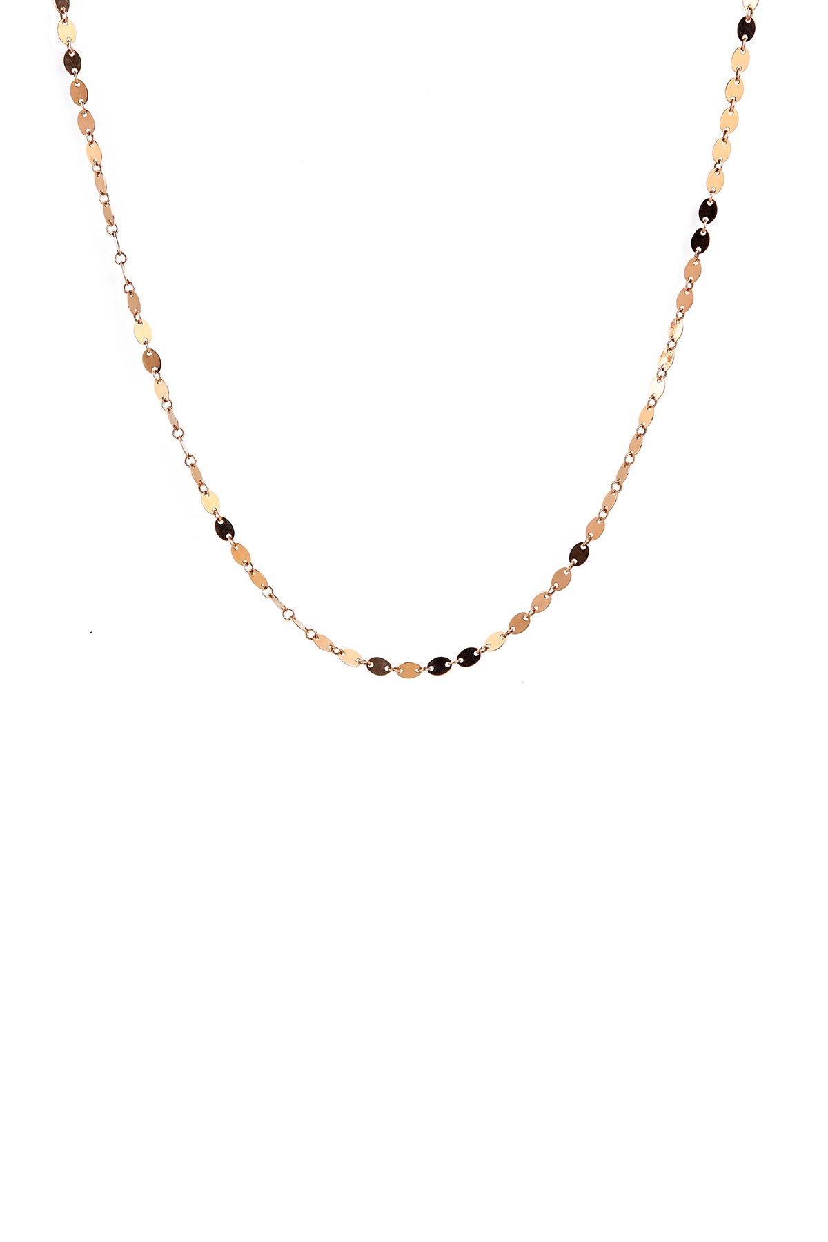 MODERN TASARIM ROSE ALTIN ZİNCİR KOLYE