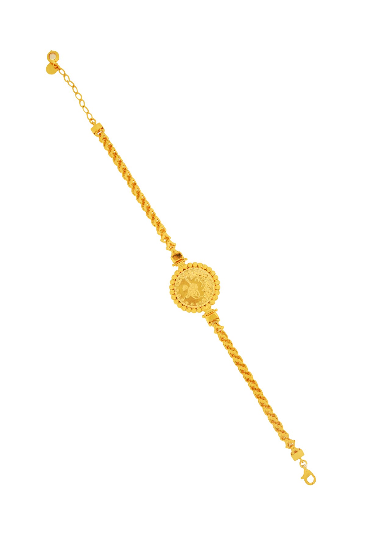 SARI ALTIN TASARIM BİLEKLİK