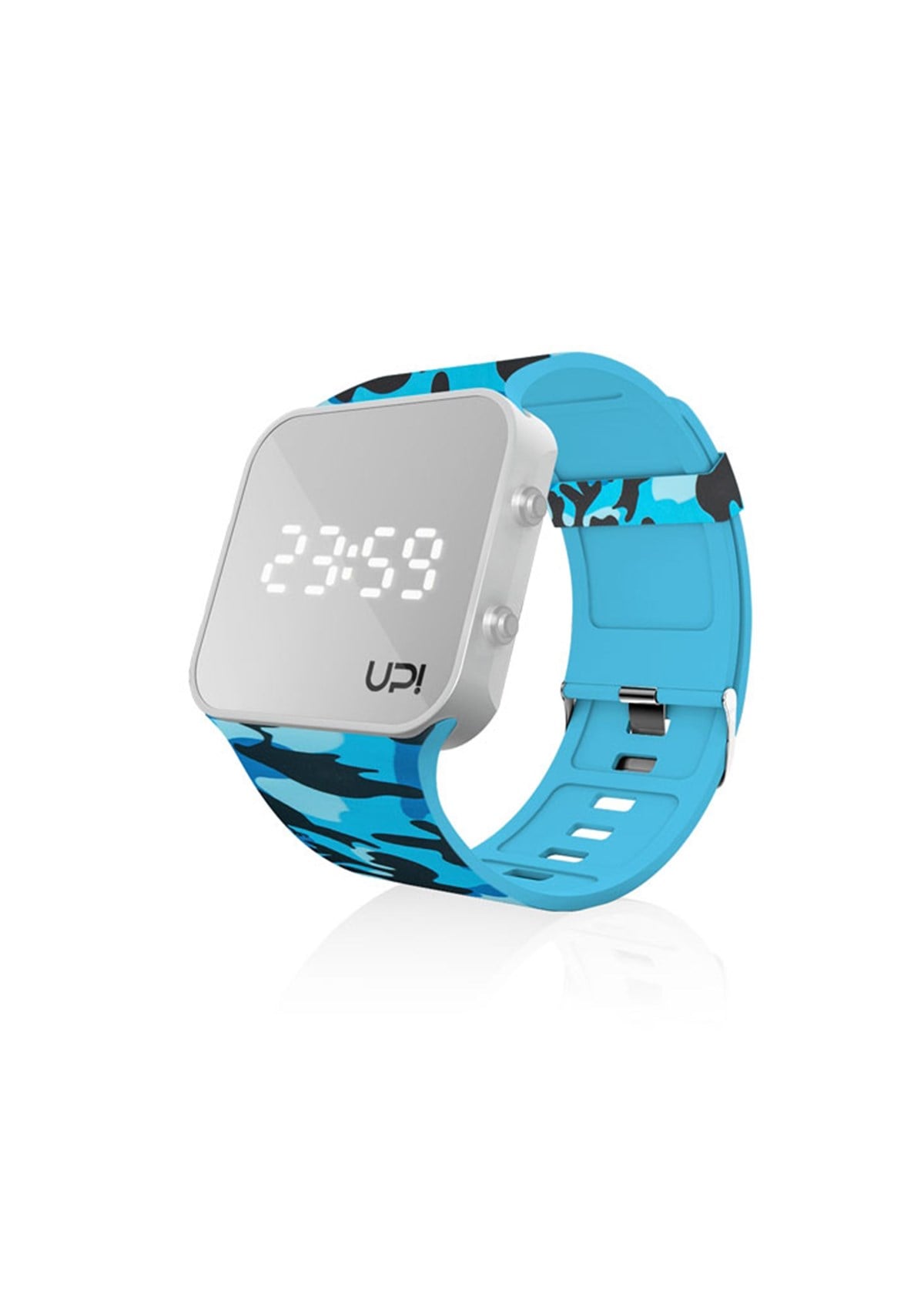 Upwatch Mavi Kamuflaj Unisex Saat