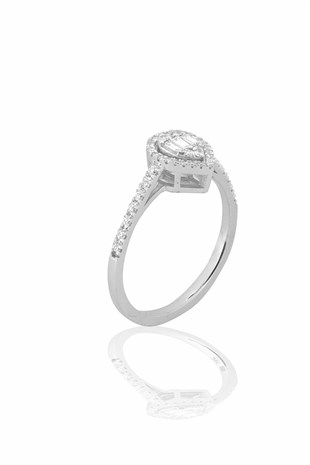 0.36 CT F VS BAGET PIRLANTA YÜZÜK
