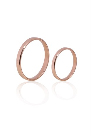 2.5 MM ÇİFT SARI ALTIN ALYANS YÜZÜK