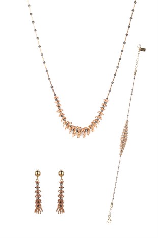 DORİKA TOPLU SARI ALTIN SET