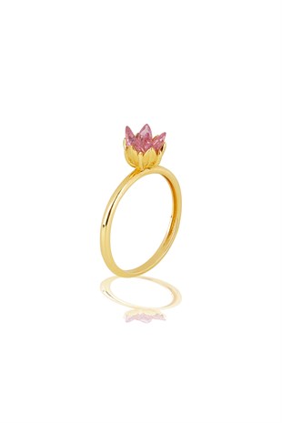 LOTUS ÇİÇEĞİ ALTIN YÜZÜK