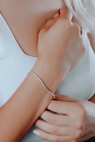 MODERN BEYAZ-SARI ALTIN SET