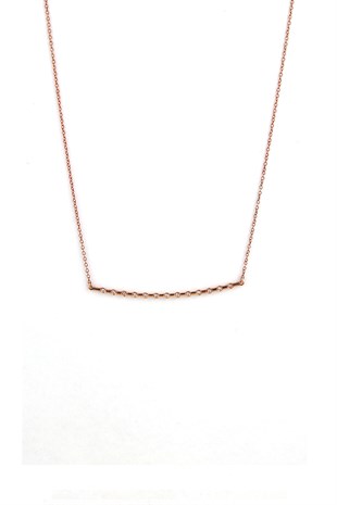 MODERN TASARIM PIRLANTA TAŞLI KOLYE