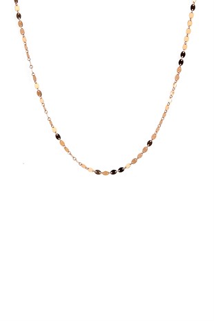 MODERN TASARIM ROSE ALTIN ZİNCİR KOLYE