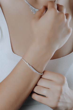 MODERN TASARIM SARI-BEYAZ ALTIN SET