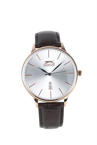 Slazenger SL.09.1657.1.02 Kahverengi Erkek Kol Saati