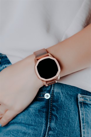 Upwatch Icon Gold Loop Band + Unisex Saat