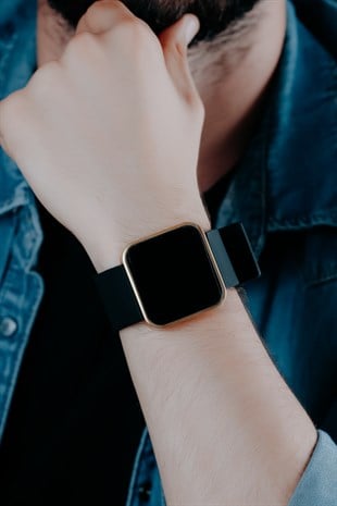 Upwatch Touch Matte Gold&Black Unisex Saat