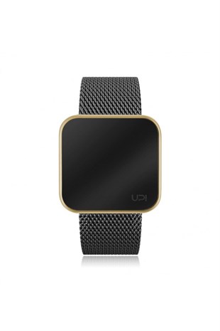 Upwatch Touch Slım Steel Gold&Black Unisex Saat