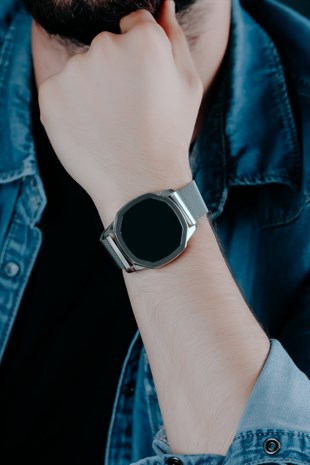 Upwatch Vertıce Sılver&Blue Unisex Saat