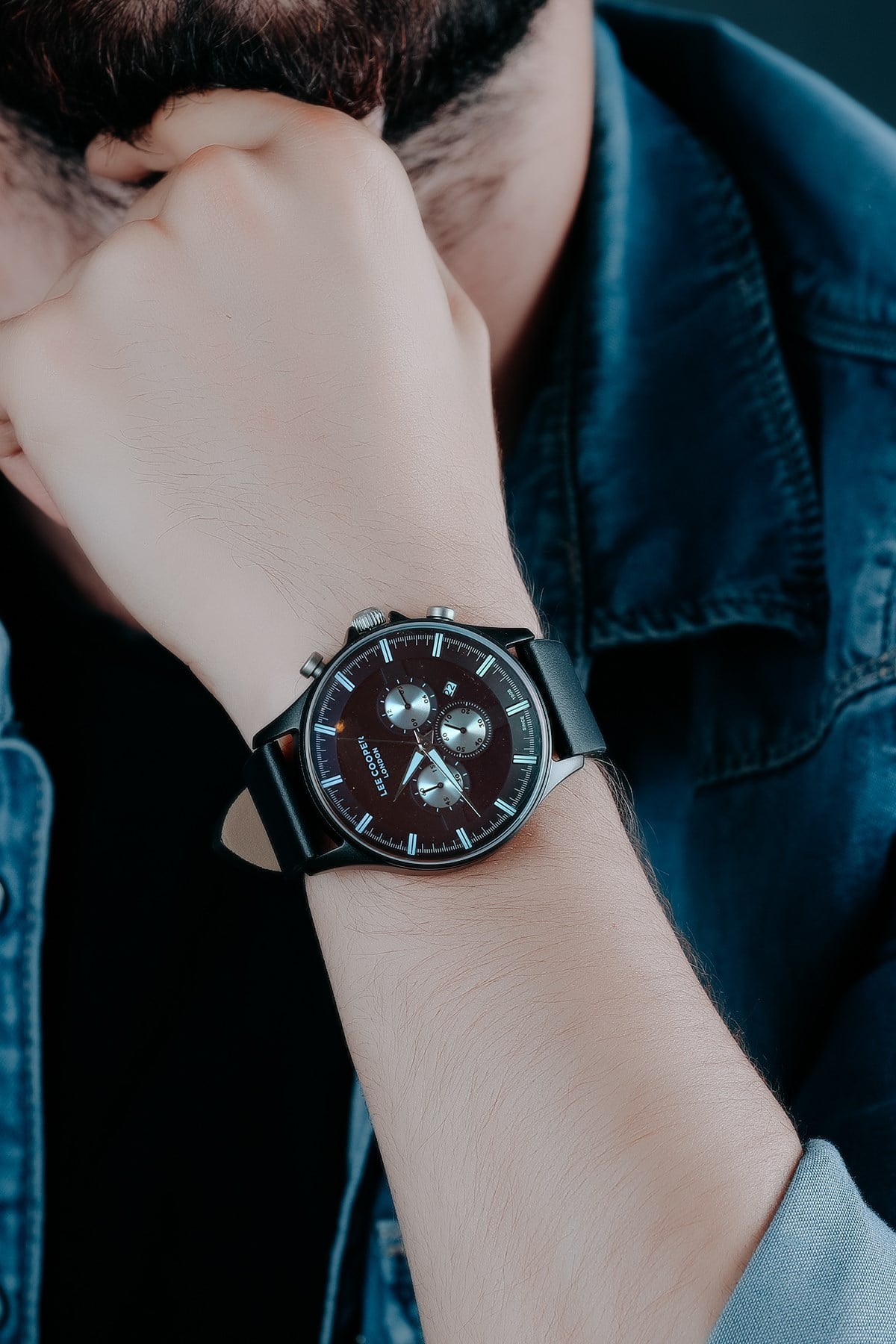 ALYANAKLAR Lee Cooper LC07186.651 Erkek Kol Saati Lee Cooper