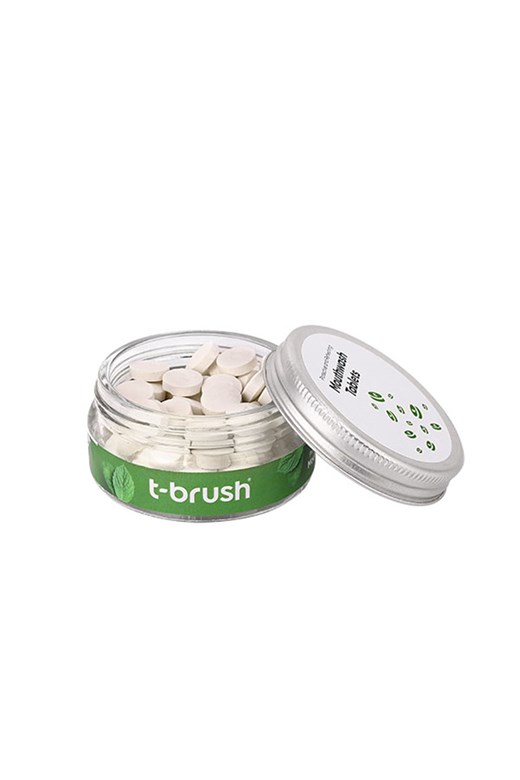 MİSBAHÇET-Brush Nane Aromalı Ağız Çalkalama Tableti - Florürsüz