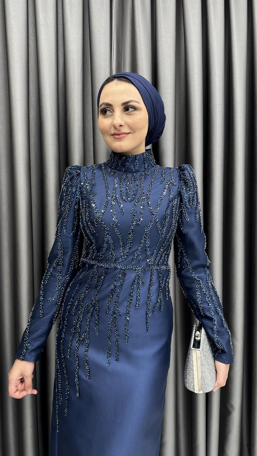 002 Meyra Abiye-Lacivert