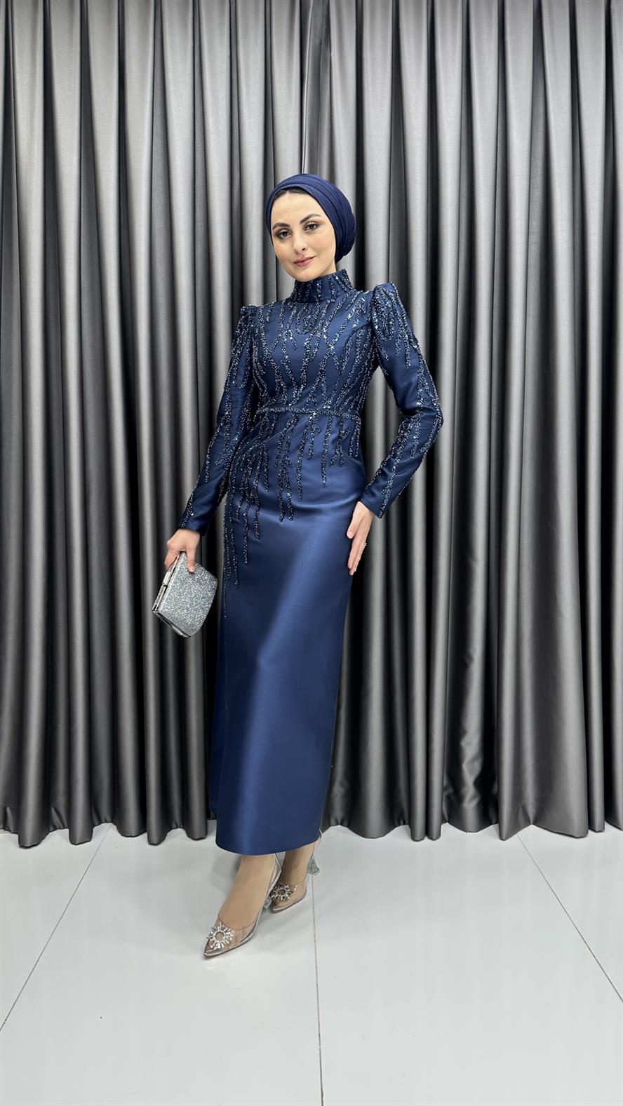 002 Meyra Abiye-Lacivert