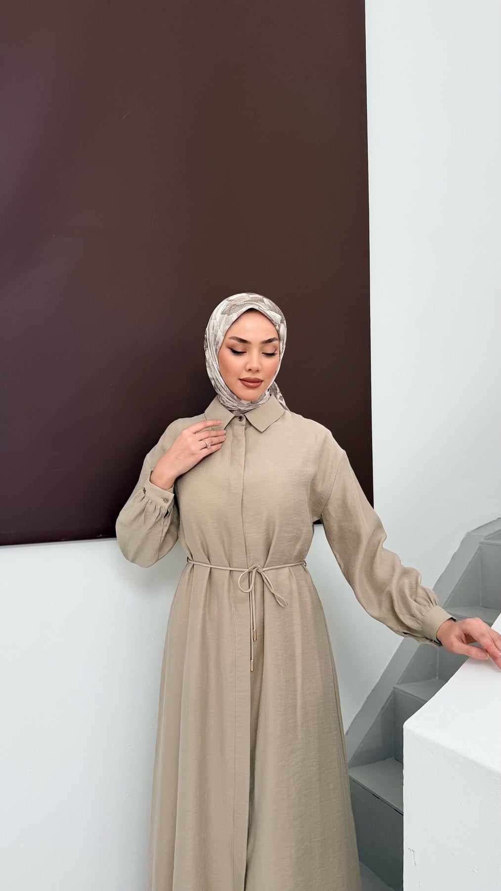 0597 Lusso Elbise-Vizon