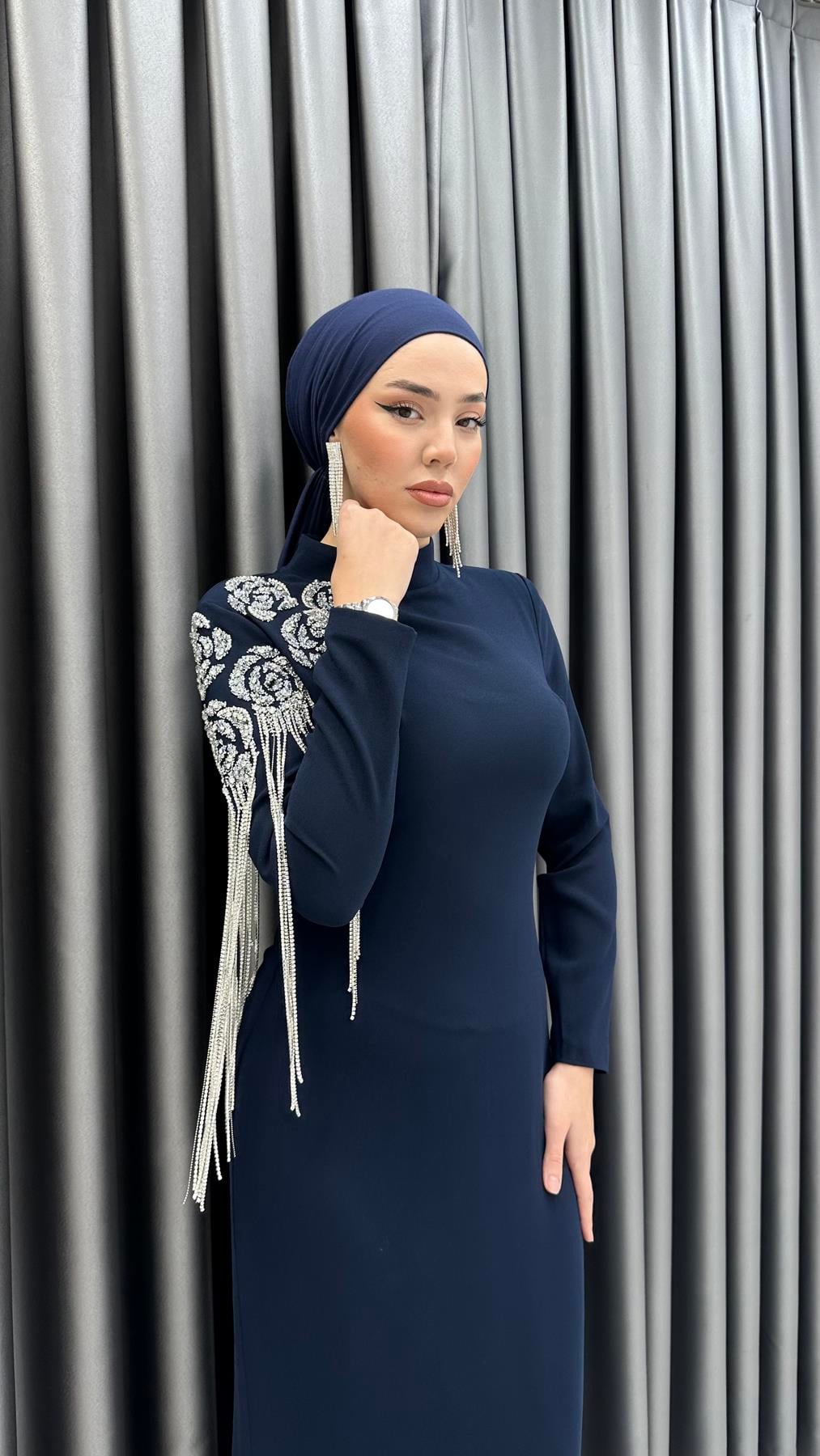 1121 S Belen Abiye-Lacivert