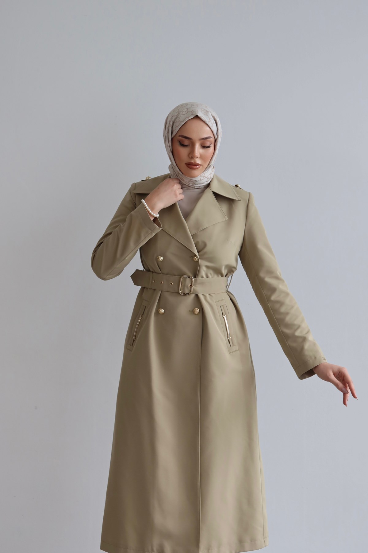 14049 Lesna Trençkot-Yeşil