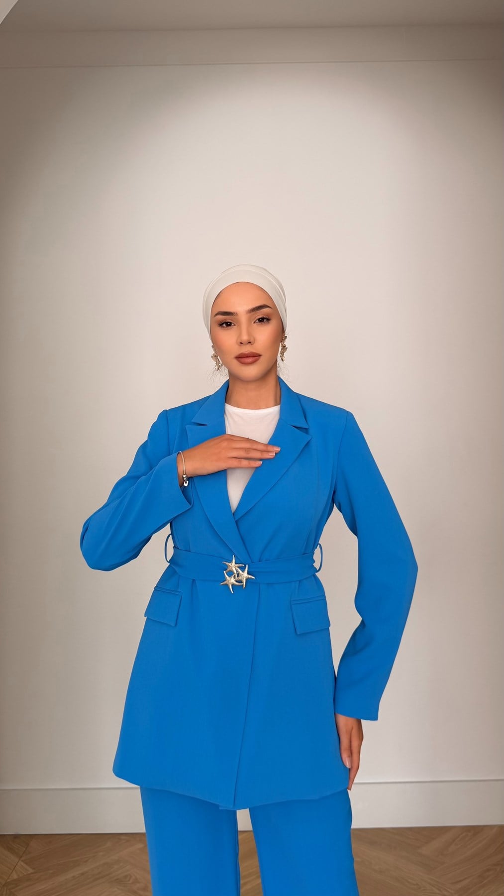 15267 N Bayan Takım-İndigo Mavi