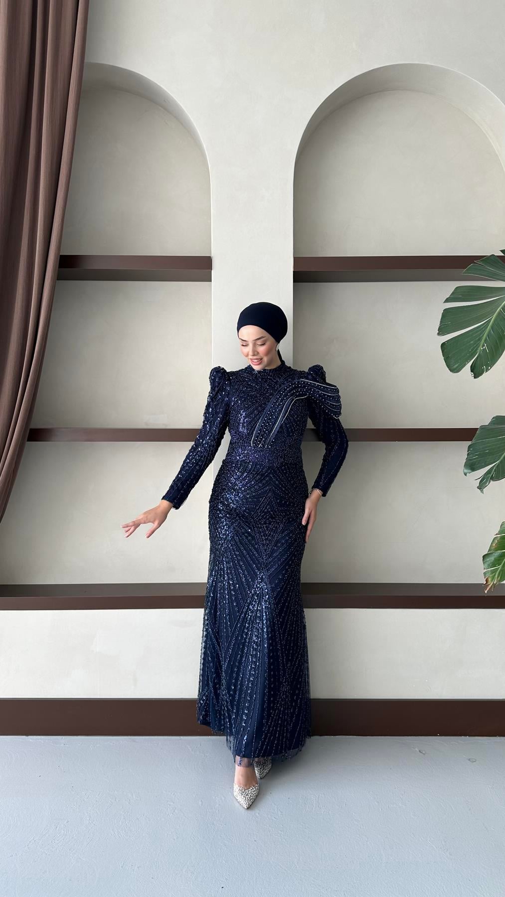 2443 N Miray Abiye-Lacivert