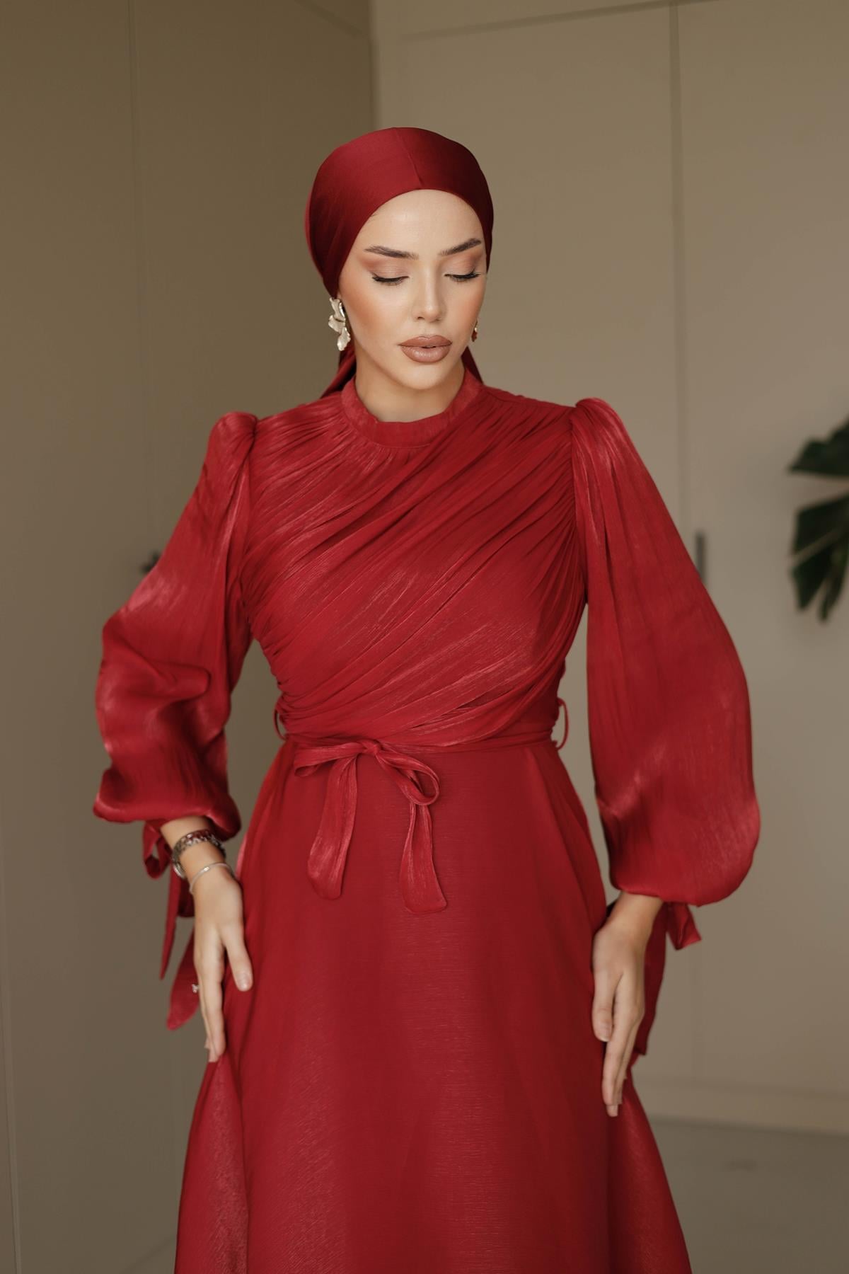 3023 S Darapeli Abiye-Bordo