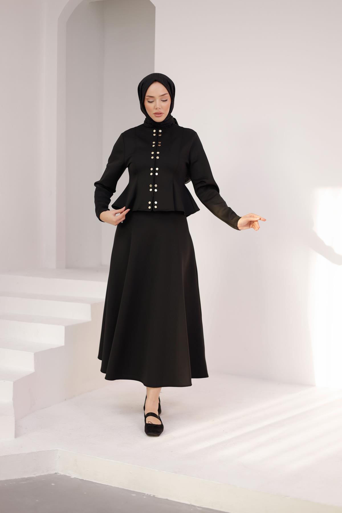 3173 W Bayan Takım-Siyah
