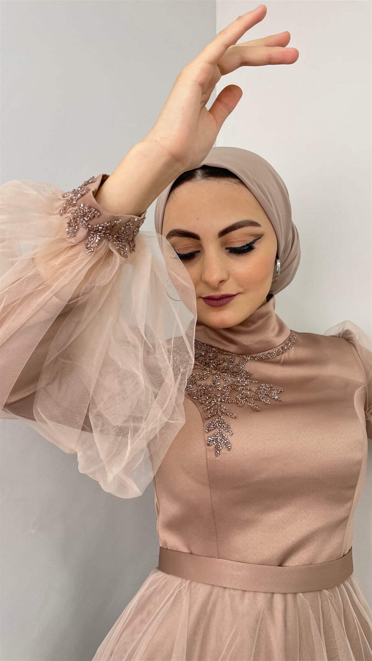 4046 H Abiye Elbise