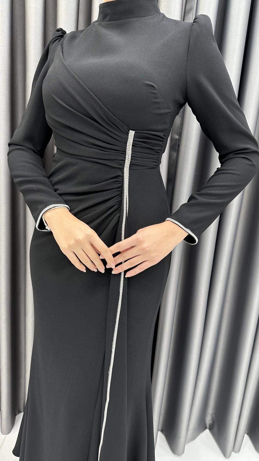 4194 Ellie Abiye-Siyah