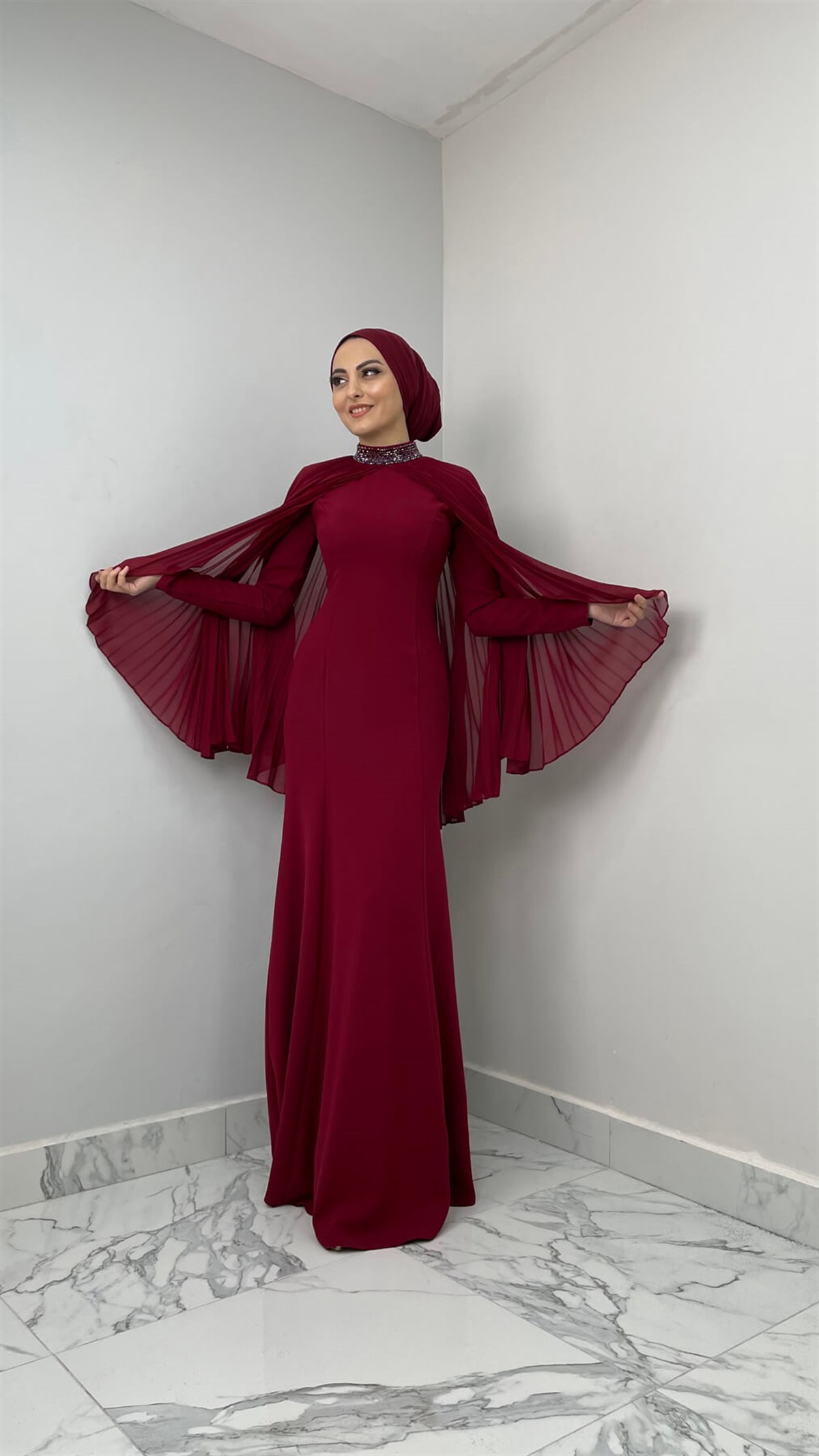 4210 F Abiye Elbise