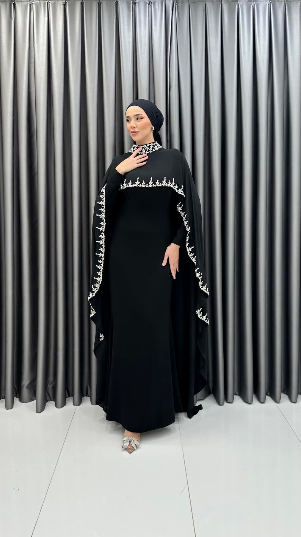 4329 Manuka Abiye-Siyah